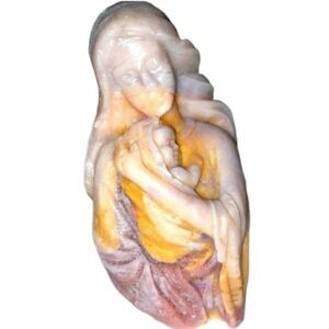 Hand crafted limited edition "Our lady" candle